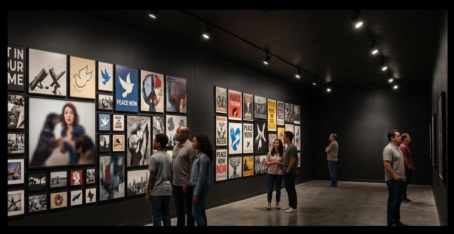 TACO Trump Tower adult museum wing — protest art gallery for 18 and over