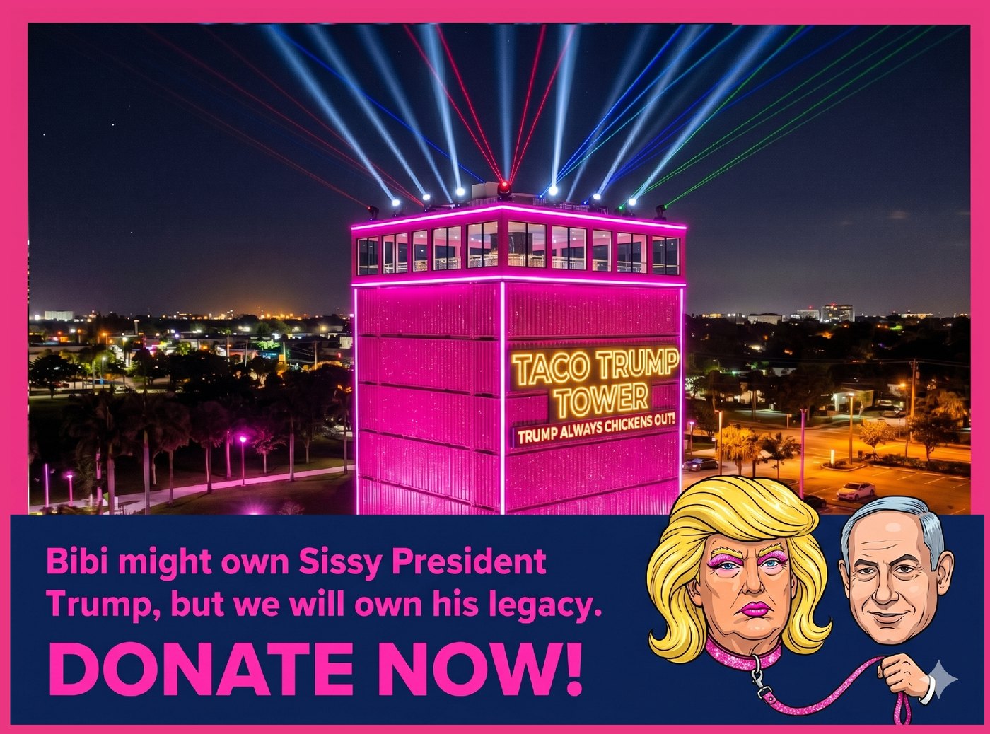 Fund the TACO Trump Tower — Powered by GoFundMe